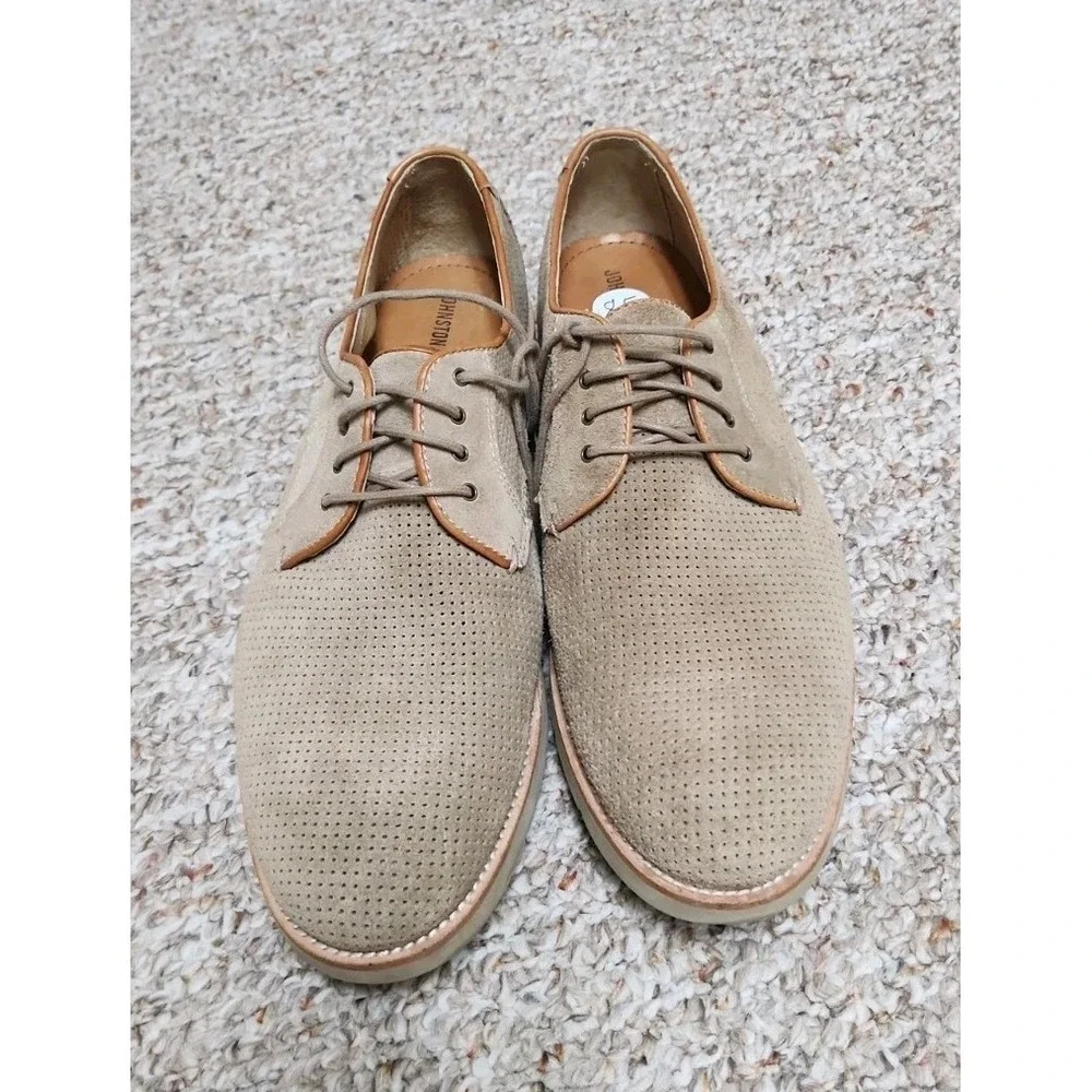 Johnston & Murphy Sheepskin Derby Mens Shoes size 8.5M